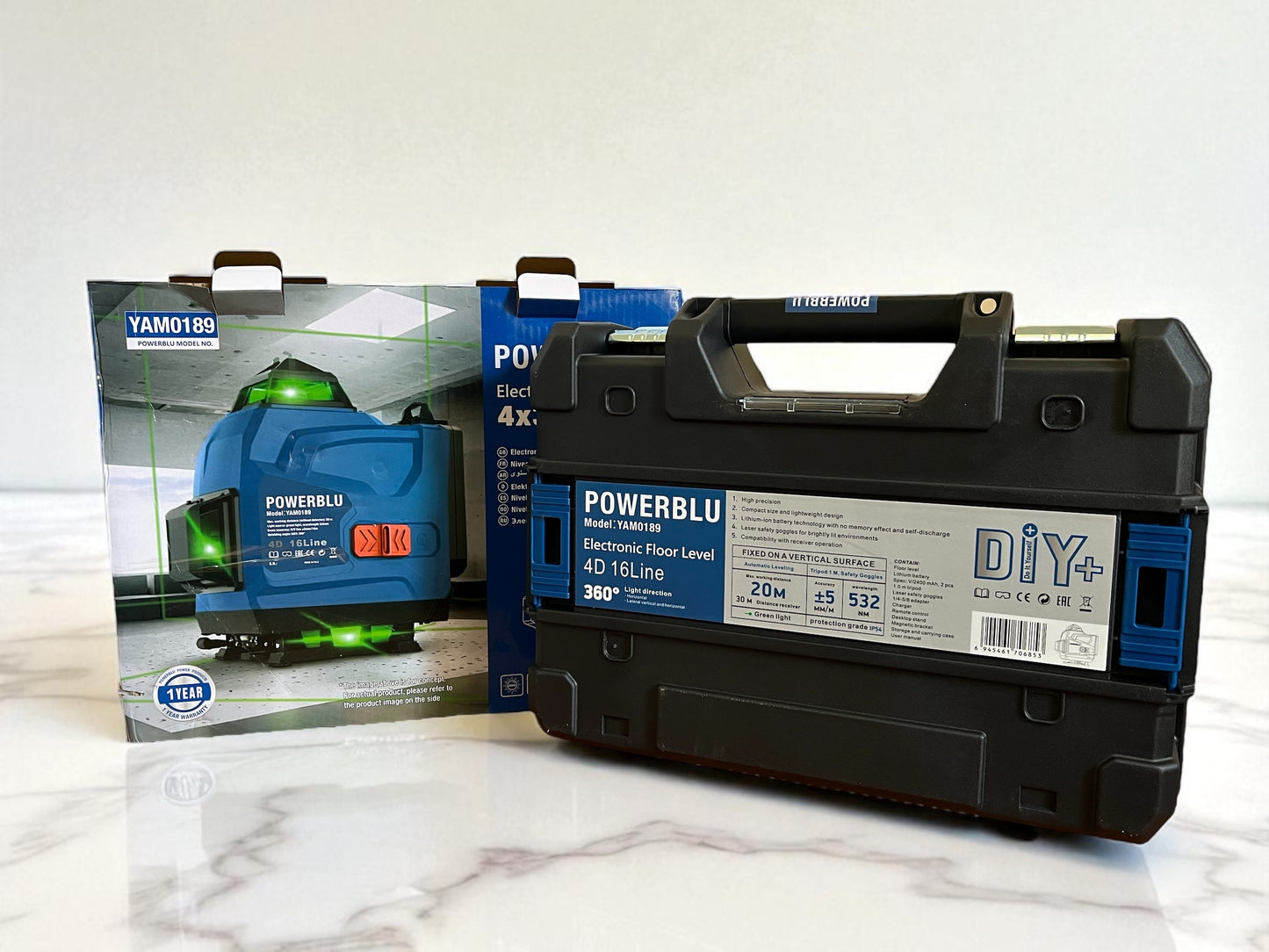 Niveau laser Powerblu 16 lignes
