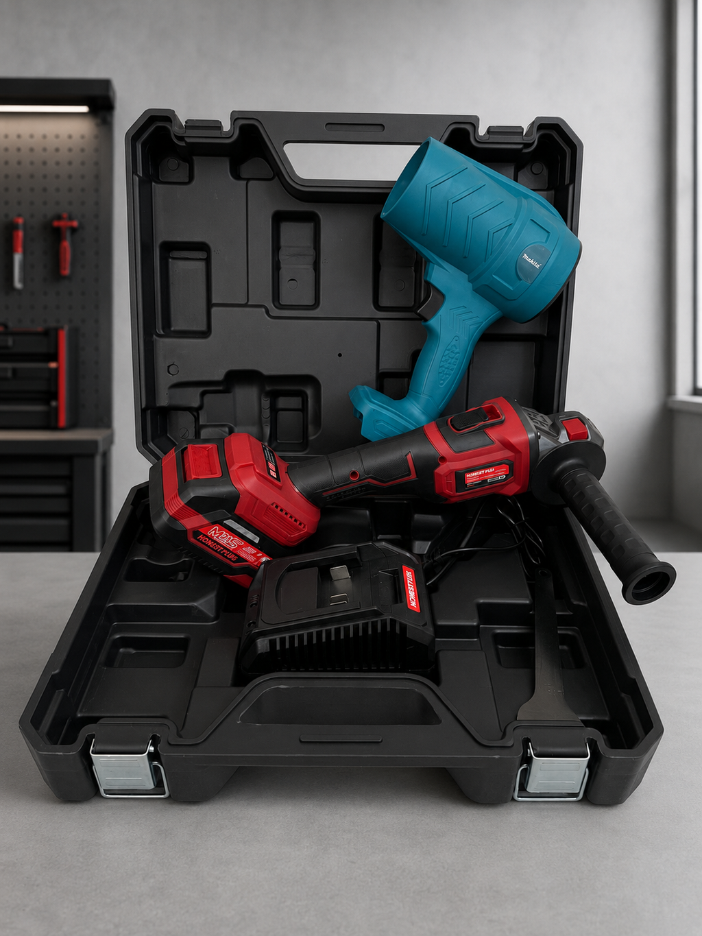 Tronçonneuse HonestPlus 21v + Souffleur Makita