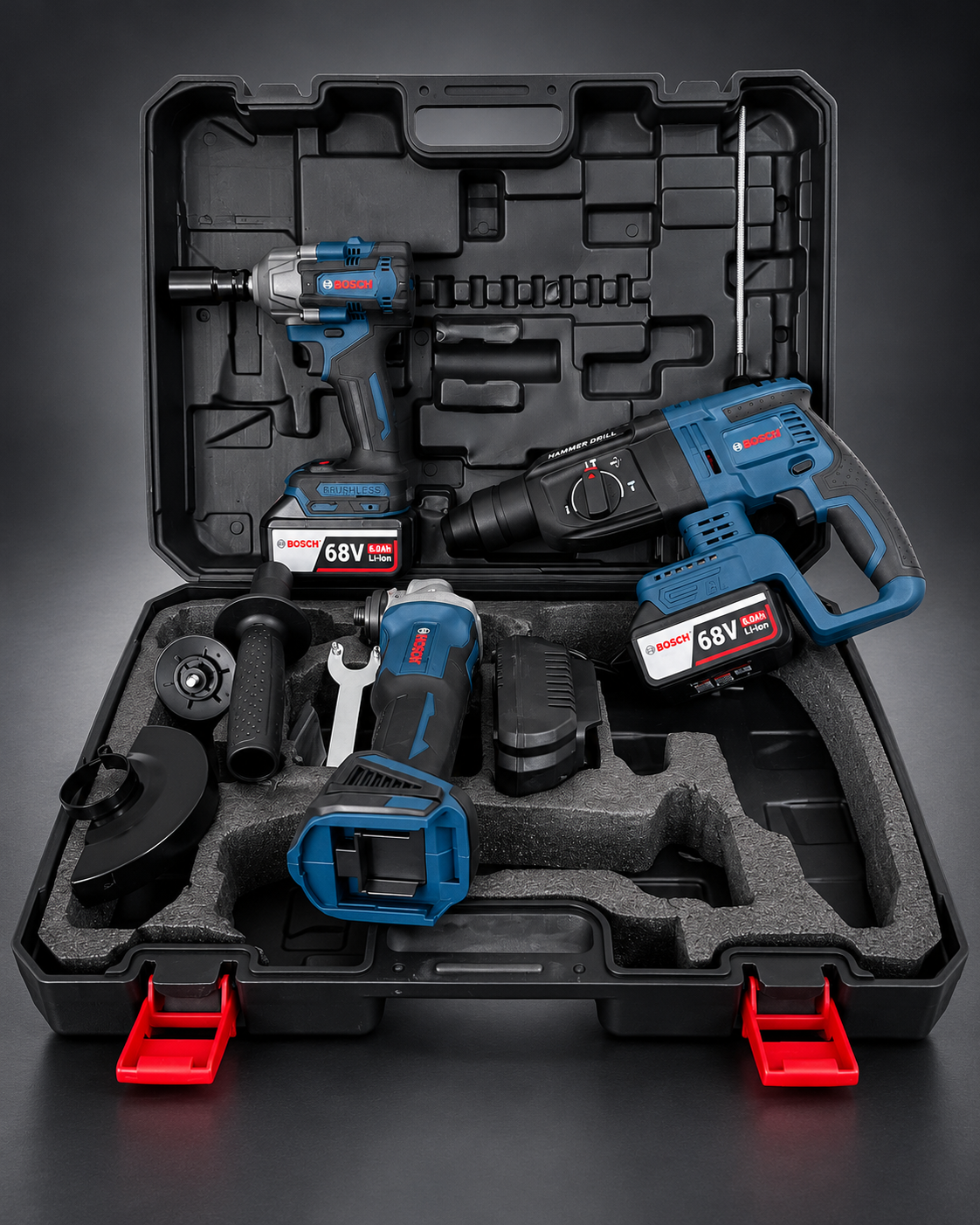 Kit Bosch Brushless trois Produits