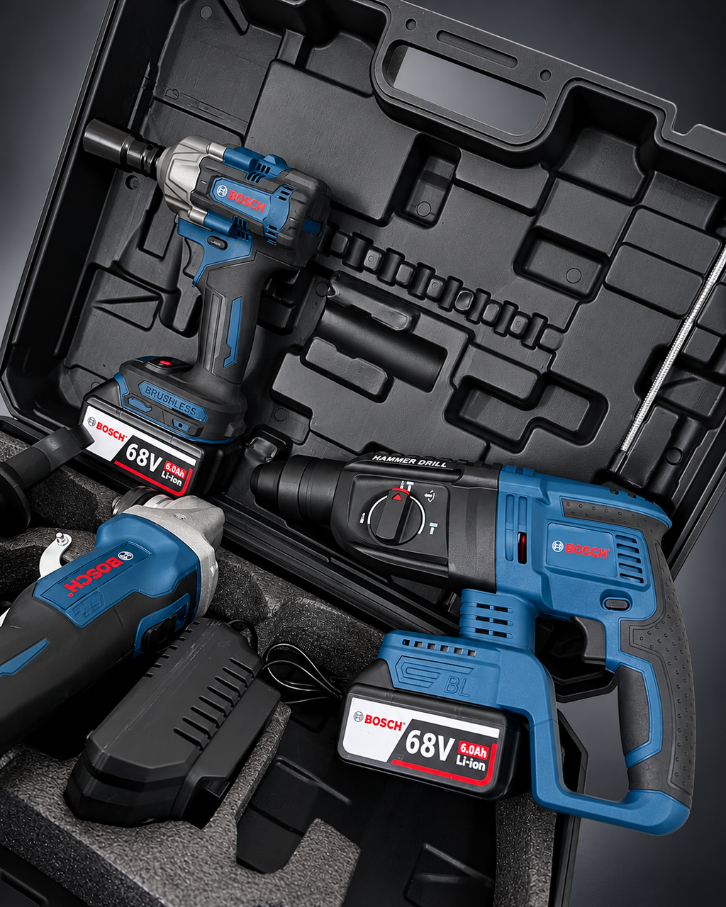 Kit Bosch Brushless trois Produits