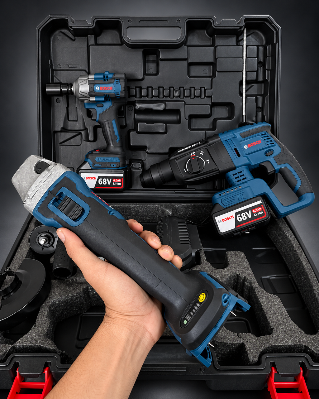Kit Bosch Brushless trois Produits