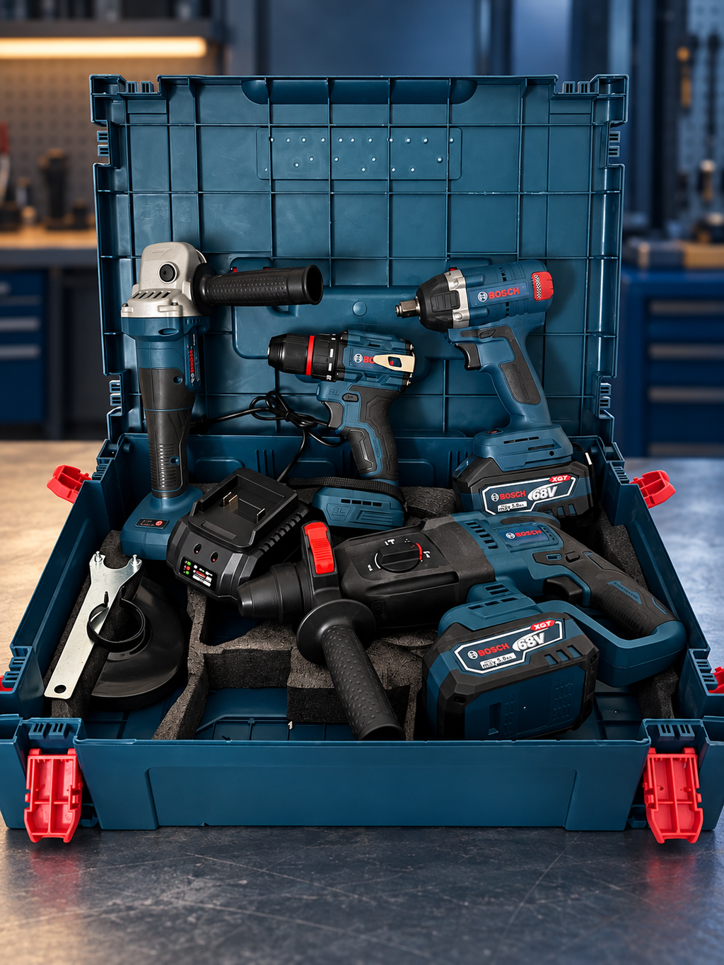 Kit Bosch Brushless Quatre Produits