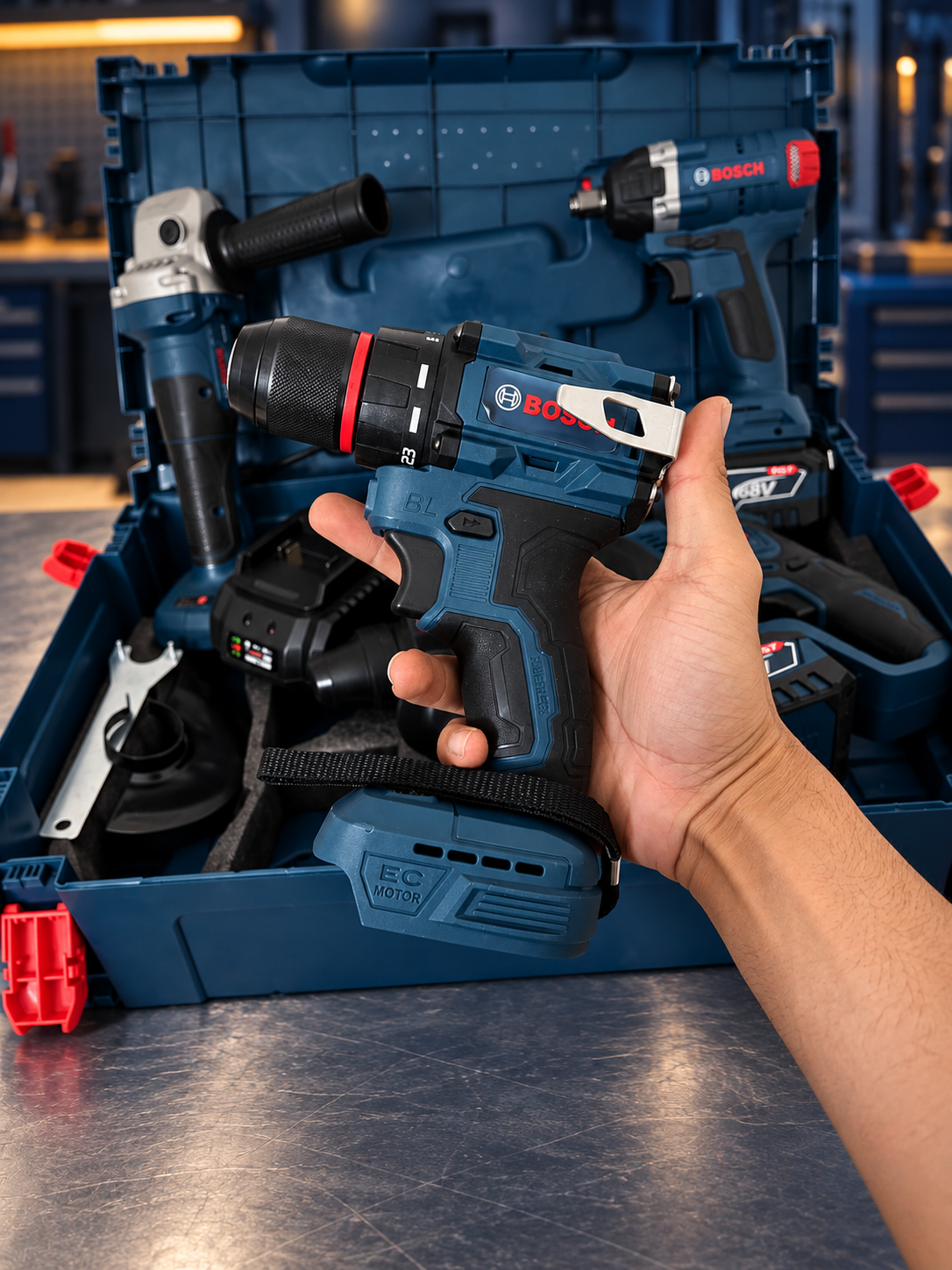 Kit Bosch Brushless Quatre Produits