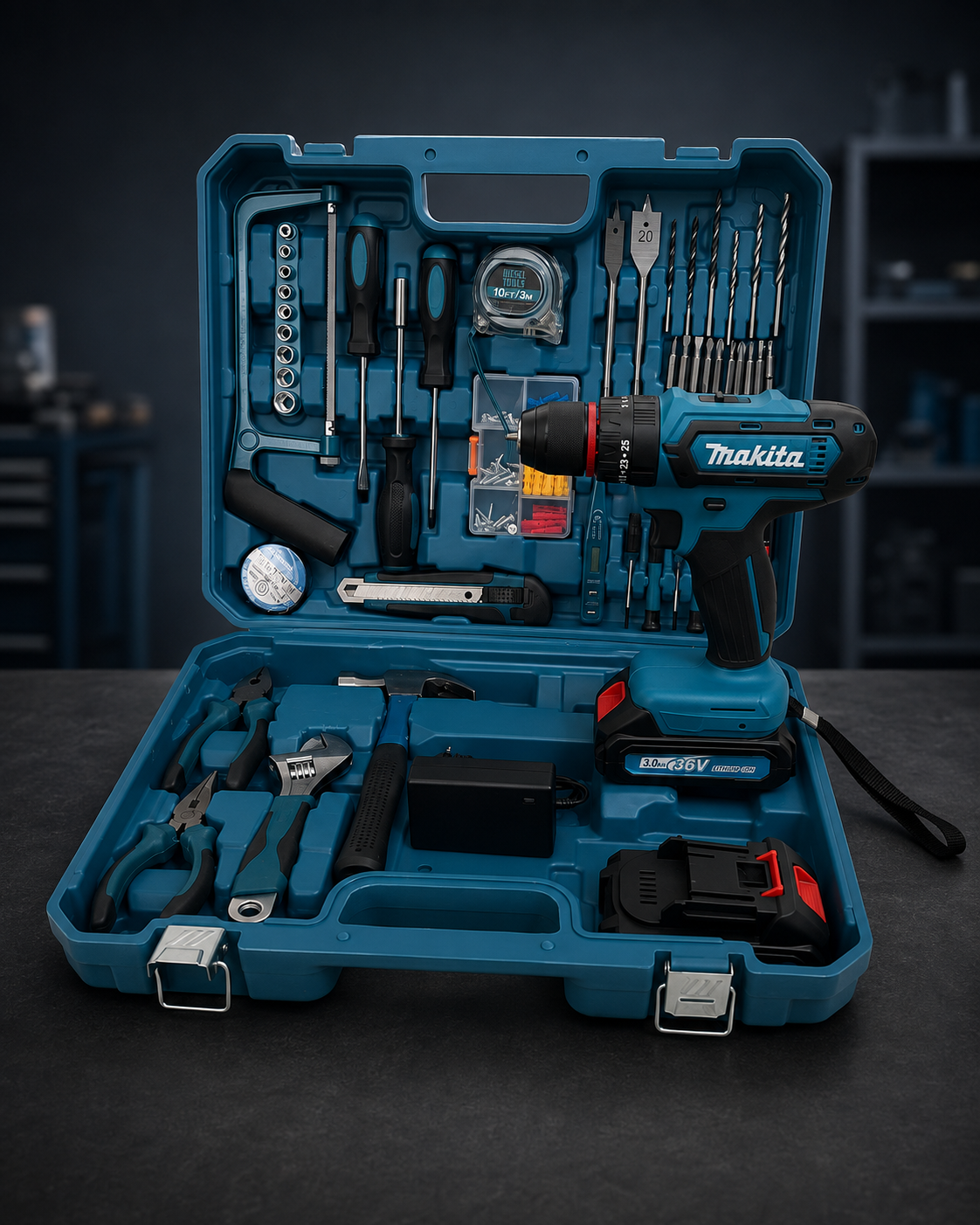 Caisse visseuse Makita 36v