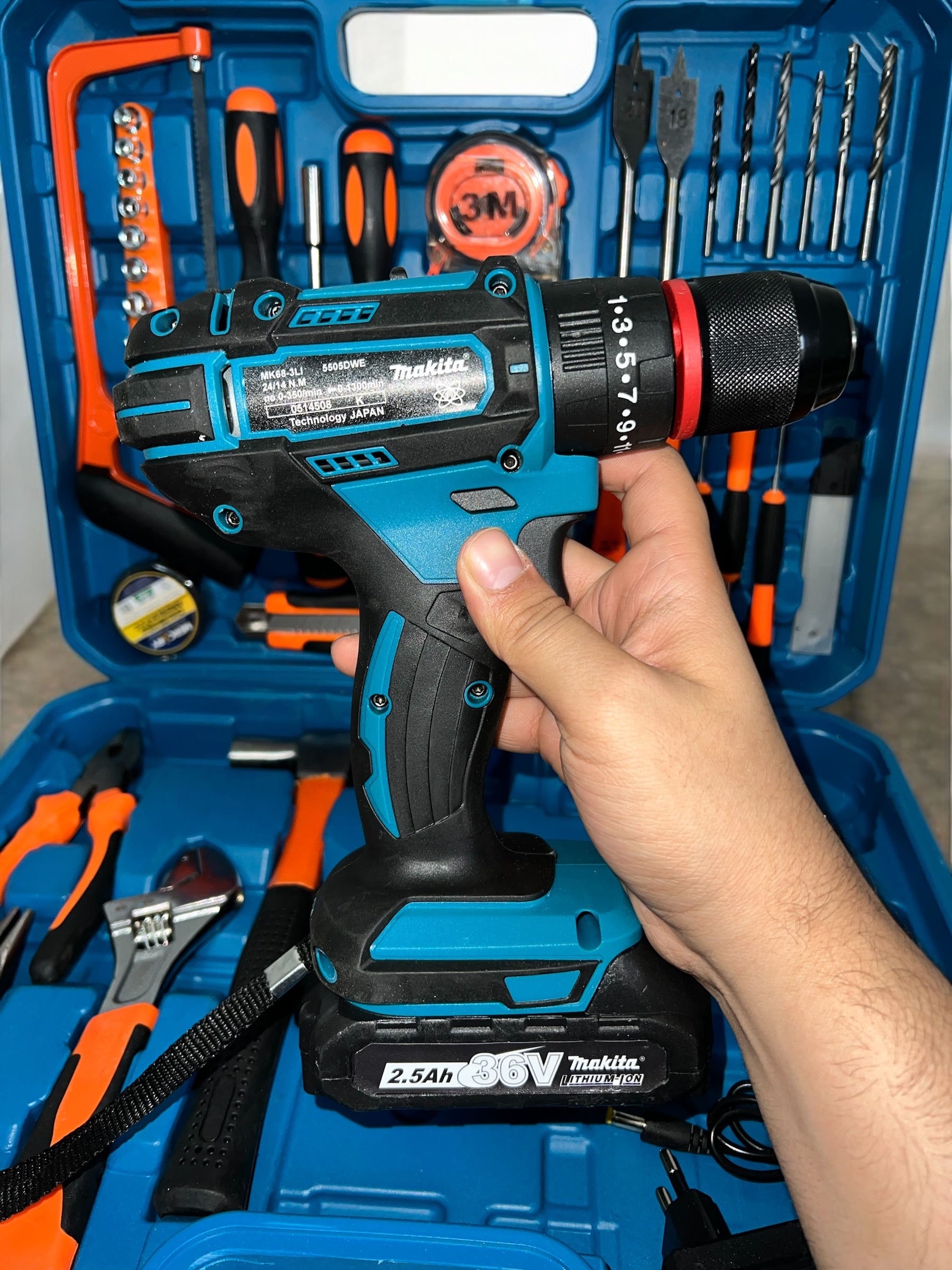 Caisse visseuse Makita 36v