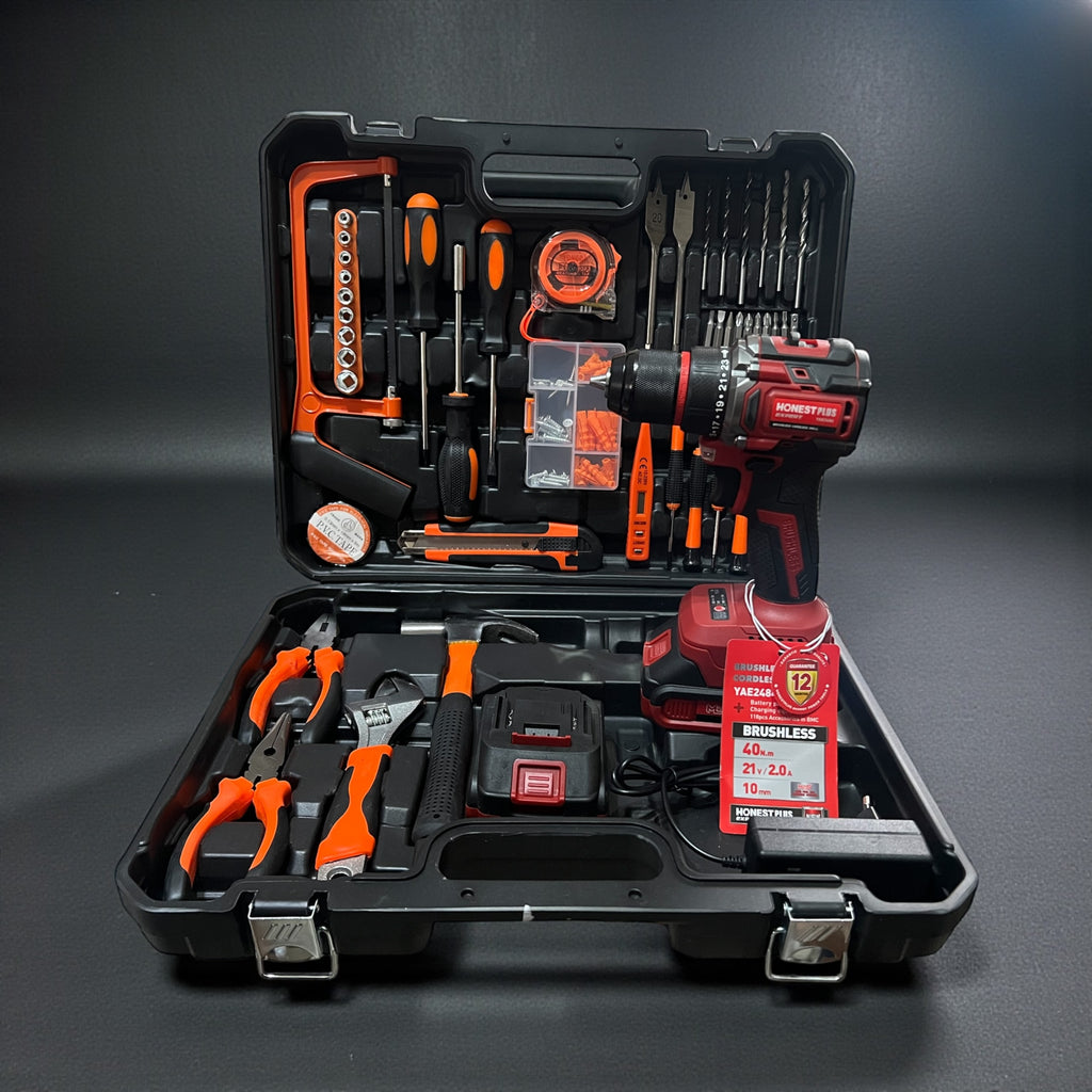 Visseuse Honestplus 21V Brushless accesoires