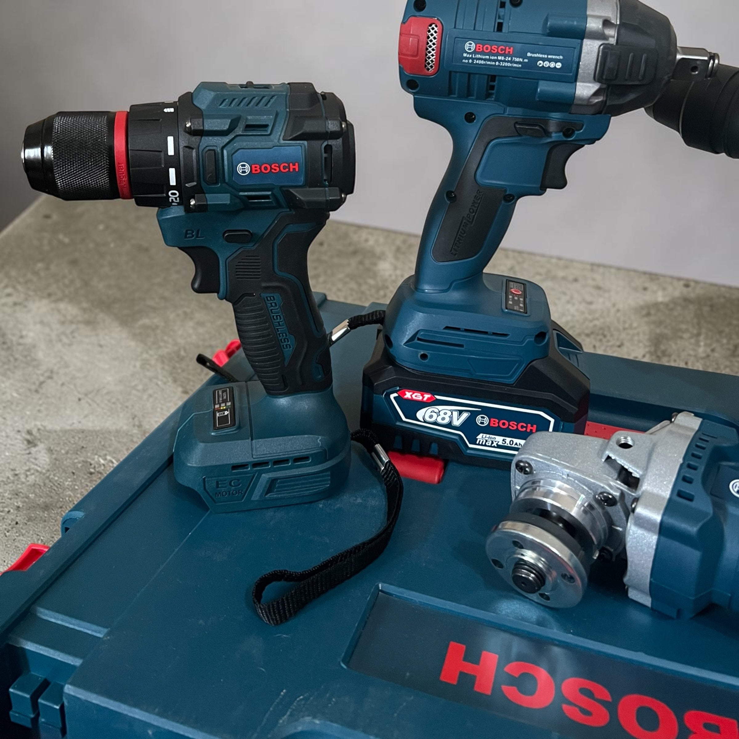 Kit Bosch Brushless Quatre Produits