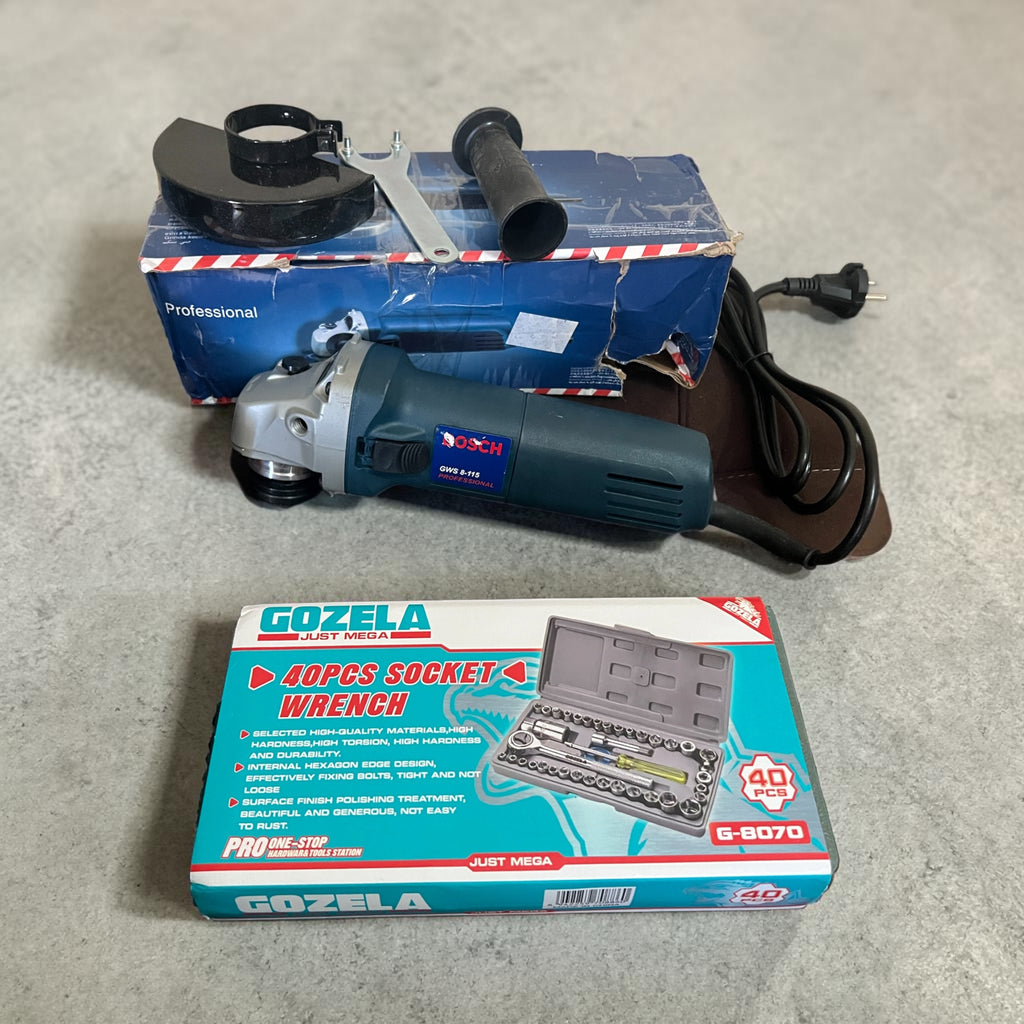 Pack Bosch QUATRES produits