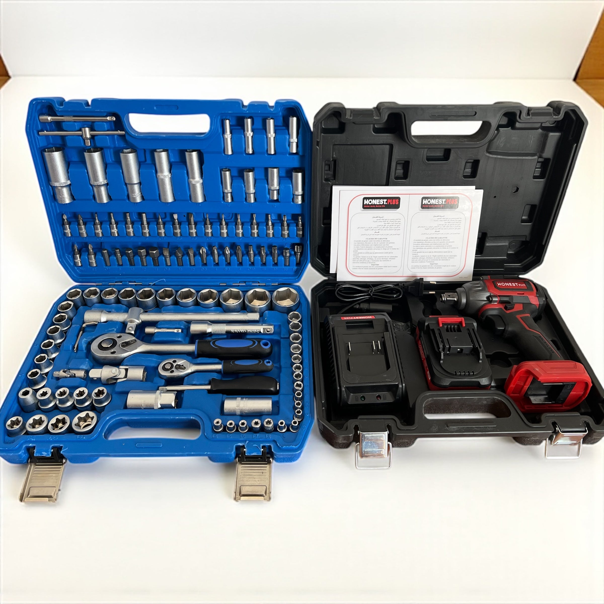 Pack Clé a CHOC 21V HonestPlus + Caisse 108 pièces