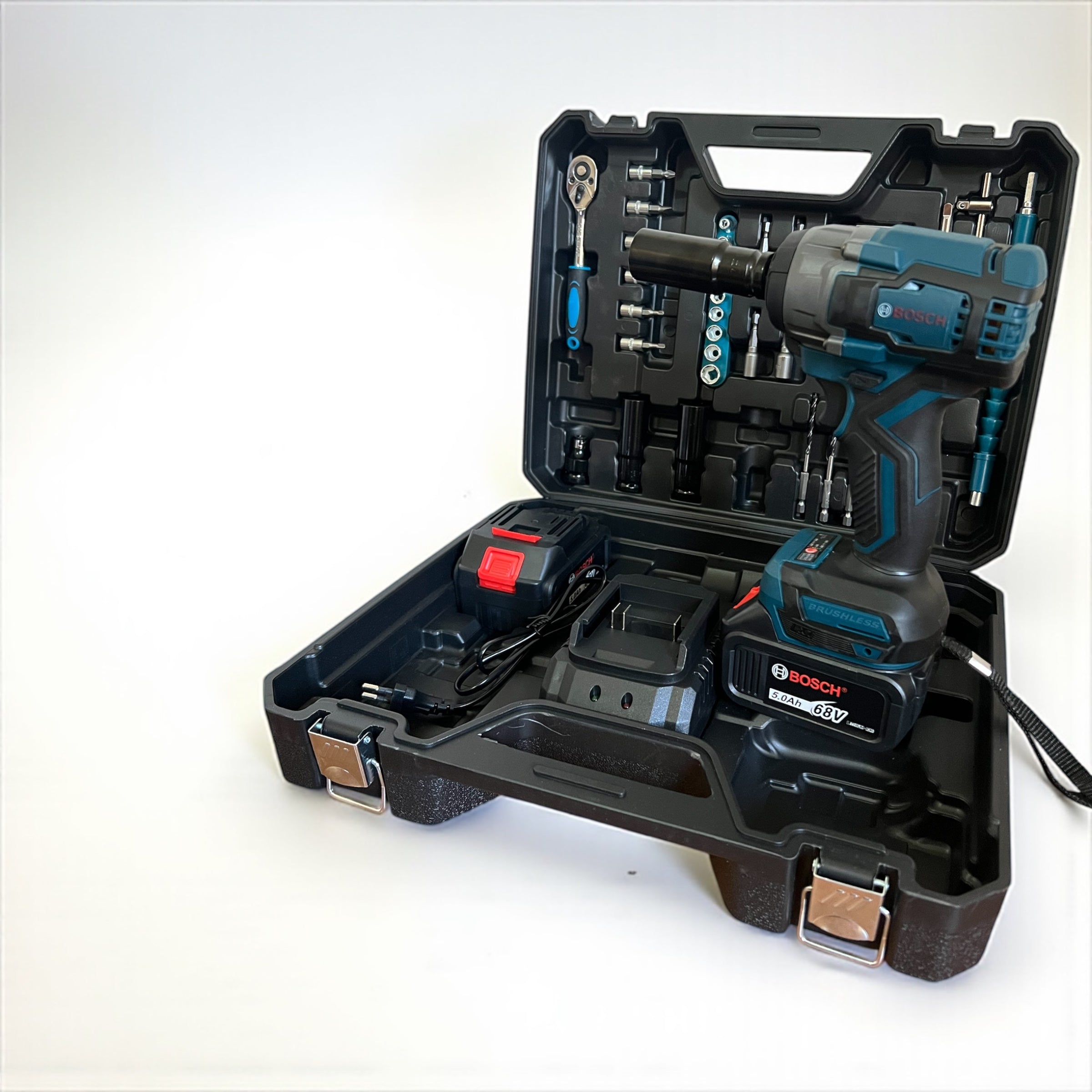 Clé a CHOC Bosch 68V + Accessoires